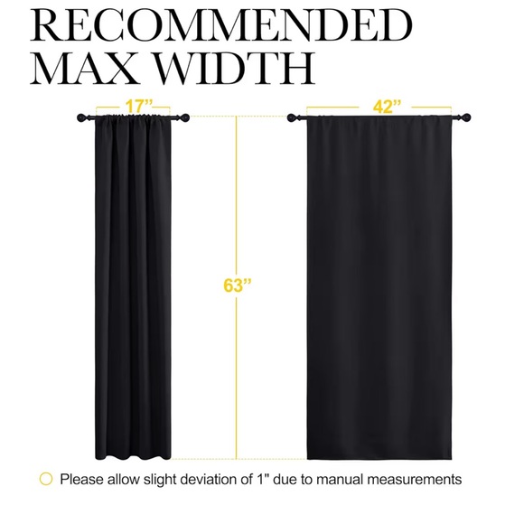 Elegant Blackout Curtains - Picture 2 of 7